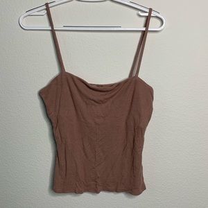 Spaghetti strap crop top